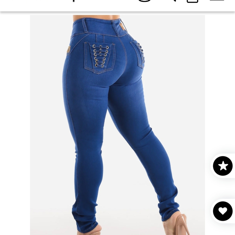 Moda xpress butt lifting skinny jeans